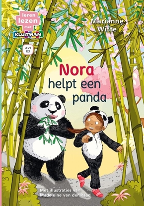 Afbeeldingen van Leren lezen met Kluitman Nora helpt een panda