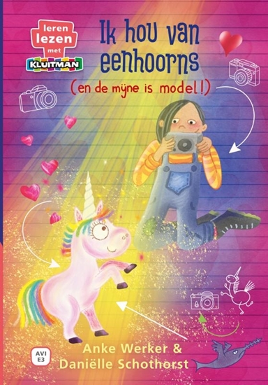 Afbeelding van Leren lezen met Kluitman Ik hou van eenhoorns (en de mijne is model!)