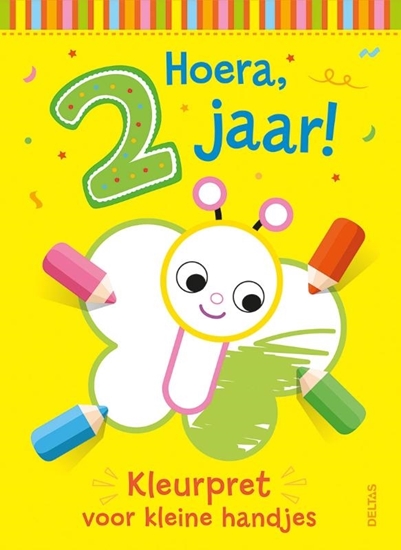 Afbeelding van Hoera, 2 jaar! Kleurpret voor kleine handjes