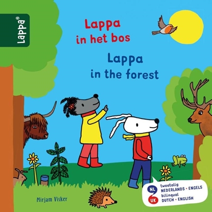 Afbeeldingen van Lappa in het bos/Lappa in the forest