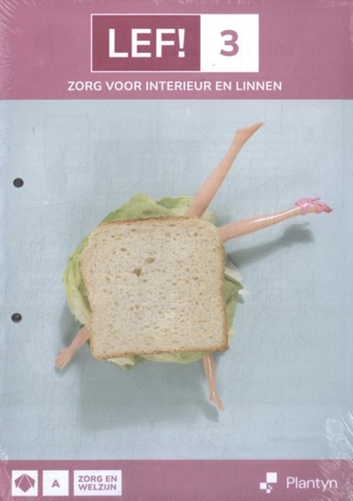 Afbeelding van LEF! 3 Zorg en welzijn Zorg voor linnen en interieur Leerwerkboek