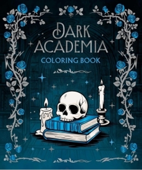 Afbeelding van Rockpool Coloring Dark Academia Coloring Book