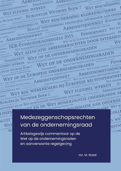 Afbeelding van Medezeggenschapsrechten van de ondernemingsraad