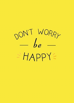 Afbeeldingen van Don't worry be happy