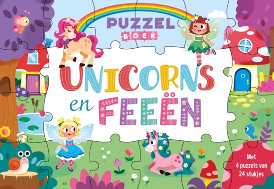Afbeelding van Unicorns en feeën - Puzzelboek