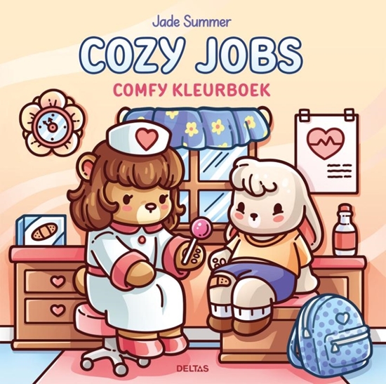 Afbeelding van Cozy Jobs - Comfy kleurboek Jade Summer