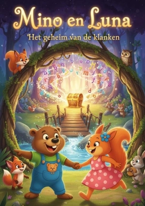 Afbeeldingen van Mino en Luna en het geheim van de klanken