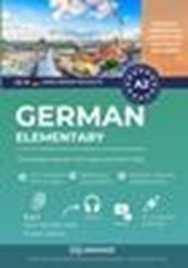 Afbeelding van Learn German A2 elementary: complete course with app and exercises