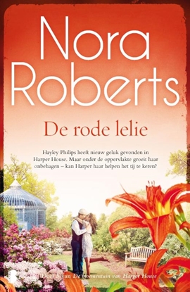 Afbeeldingen van De bloementuin van Harper House De rode lelie