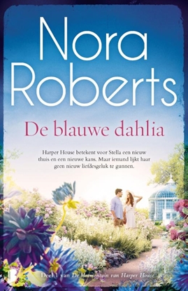 Afbeeldingen van De bloementuin van Harper House De blauwe dahlia