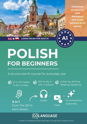Afbeeldingen van Learn Polish for beginners: A structured A1 course for everyday use