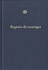 Afbeelding van Registre des mariages