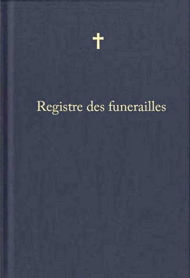 Afbeelding van Registre des funerailles