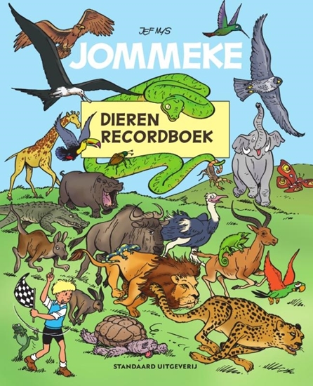 Afbeelding van Jommeke Divers Dierenrecordboek