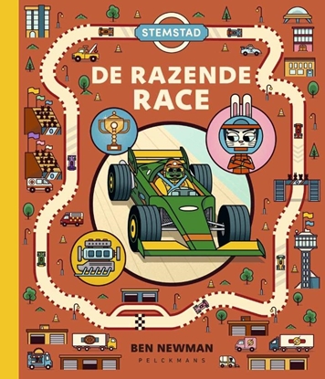Afbeeldingen van De razende race