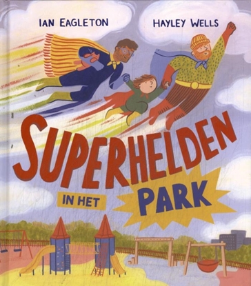 Afbeeldingen van Superhelden in het park
