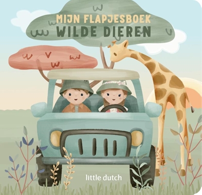 Afbeeldingen van Little Dutch Mijn flapjesboek - Wilde dieren