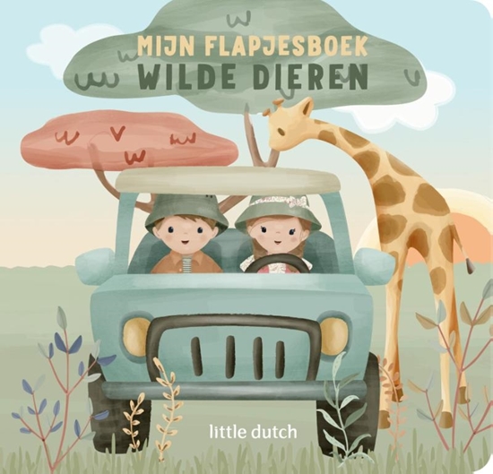Afbeelding van Little Dutch Mijn flapjesboek - Wilde dieren