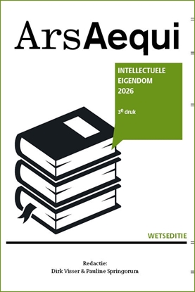 Afbeeldingen van Ars Aequi Wetseditie Intellectuele eigendom 2026