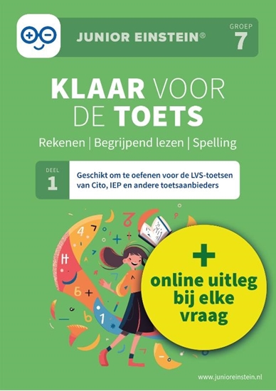 Afbeelding van Klaar voor de toets groep 7 Rekenen | Begrijpend lezen |