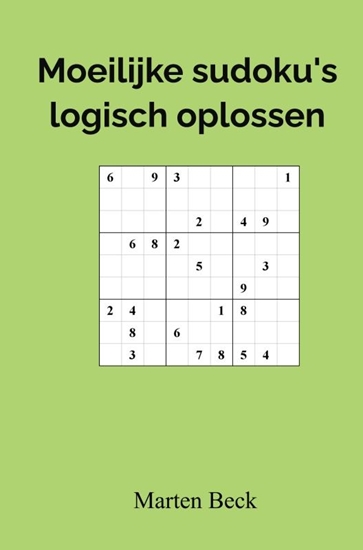 Afbeelding van Moeilijke sudoku's logisch oplossen