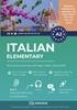 Afbeelding van Learn Italian A2 elementary: structured course with app, video, and audio