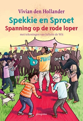 Afbeeldingen van Spekkie en Sproet Spanning op de rode loper