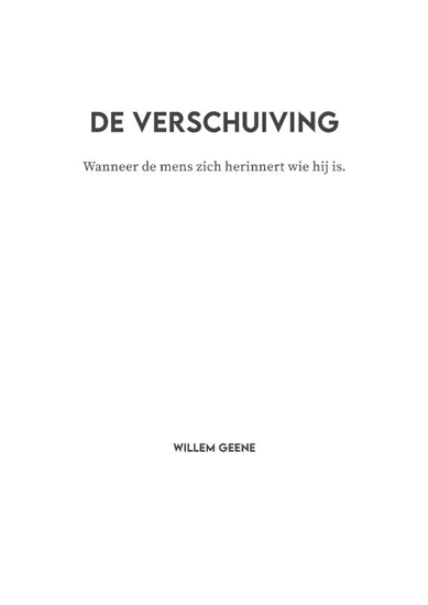 Afbeelding van De Verschuiving