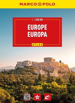 Afbeeldingen van MARCO POLO Reiseatlanten MARCO POLO Reiseatlas Europa 1:2 Mio.