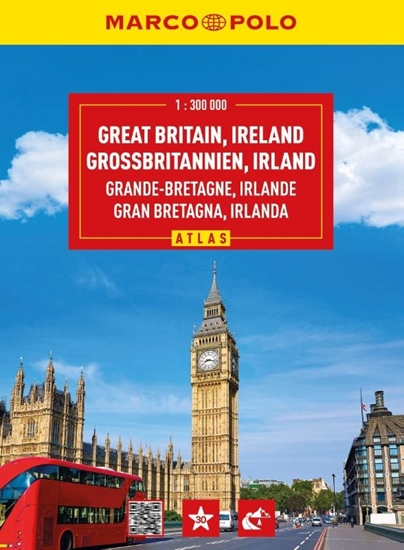 Afbeelding van MARCO POLO Reiseatlanten MARCO POLO Reiseatlas Großbritannien, Irland 1:300.000