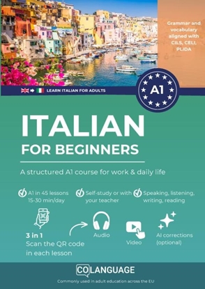 Afbeeldingen van Learn Italian for beginners - A structured A1 course for work & daily life