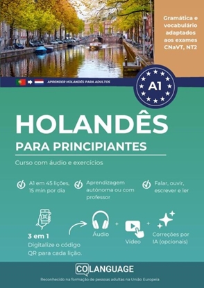Afbeeldingen van Aprender holandês A1 para principiantes. Curso com áudio e exercícios (Nederlands leren voor Portugezen)