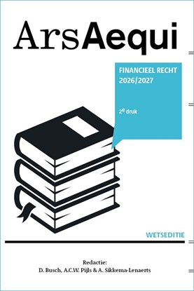Afbeeldingen van Ars Aequi Wetseditie Financieel recht 2026/2027