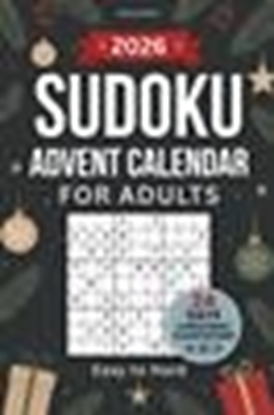 Afbeeldingen van Sudoku Advent Calendar for Adults: 24-Day Christmas Countdown | 144 Puzzles from Easy to Hard