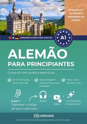 Afbeeldingen van Aprender alemão para principiantes. Curso A1 com áudio e exercícios