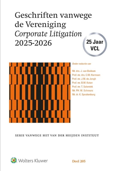 Afbeelding van Geschriften vanwege de Vereniging Corporate Litigation 2025-2026