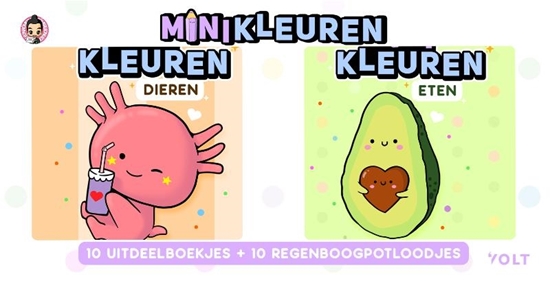 Afbeelding van Minikleuren - uitdeelboekjes