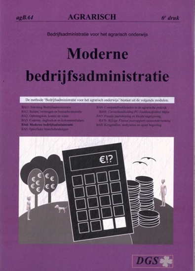 Afbeelding van Bedrijfsadministratie voor ag-branches (agrarische productie) Moderne bedrijfsadministratie