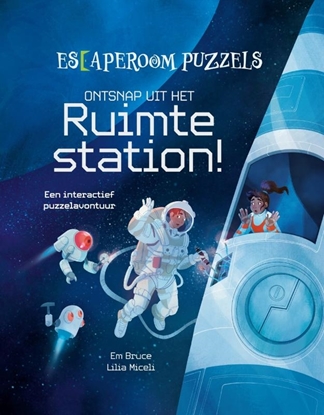 Afbeeldingen van Escaperoom puzzels Ontsnap uit het ruimtestation