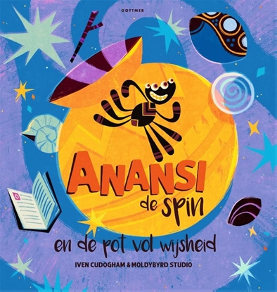 Afbeeldingen van Anansi de spin Anansi de spin en de pot vol wijsheid