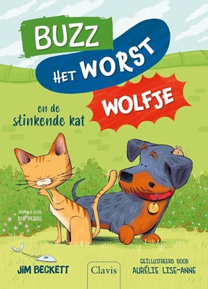 Afbeeldingen van Buzz het worstwolfje en de stinkende kat