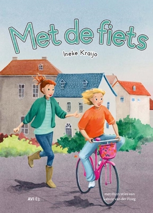 Afbeeldingen van Leesvlam Met de fiets