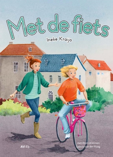 Afbeelding van Leesvlam Met de fiets