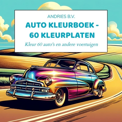 Afbeeldingen van Auto Kleurboek - 60 Kleurplaten