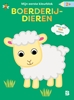 Afbeelding van Kleurblok met stickers Mijn eerste kleurblok: Boerderijdieren