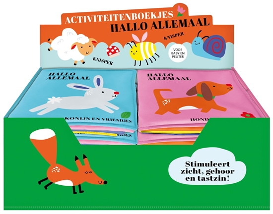 Afbeelding van Display Hallo allemaal activiteitenboekjes 2 x 5 ex.