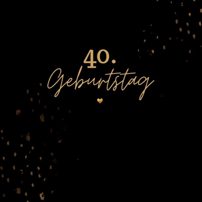 Afbeeldingen van 40. Geburtstag- Gästebuch Blanko