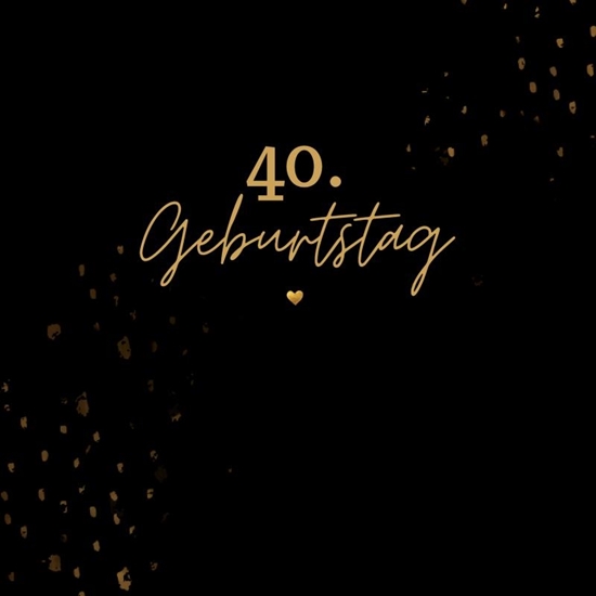 Afbeelding van 40. Geburtstag- Gästebuch Blanko