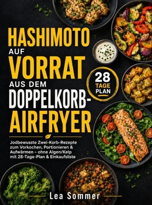 Afbeeldingen van Hashimoto auf Vorrat aus dem Doppelkorb-Airfryer