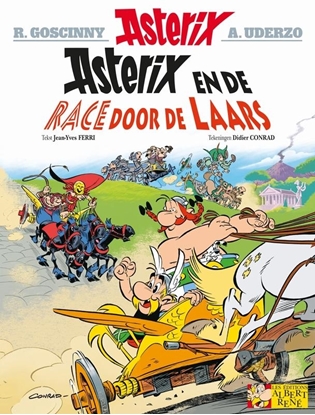 Afbeeldingen van Asterix 37. asterix en de race door de laars
